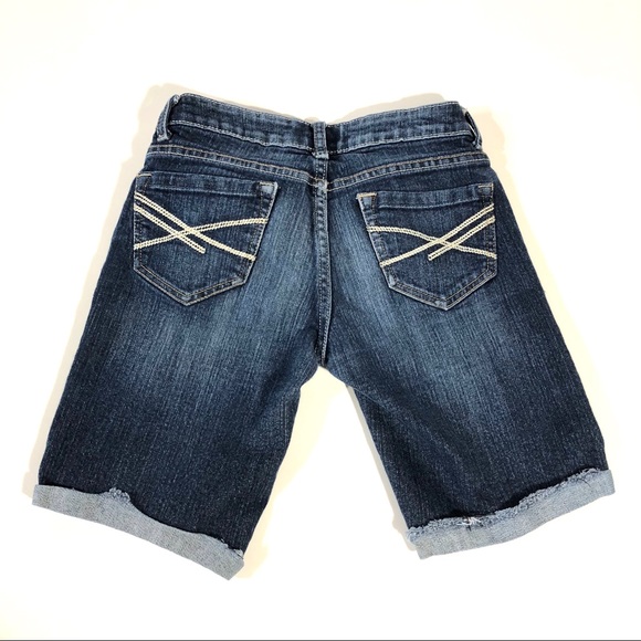 Aeropostale Low Rise Stretch Jean Shorts - Picture 5 of 7